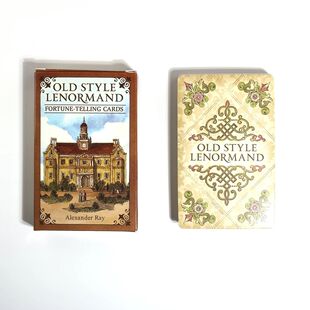 旧体利诺曼 Old Style Lenormand 旧式卡牌 英文