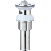 下水器洗手盆面盆无口脸盆弹跳按压老式 黑色一体短款