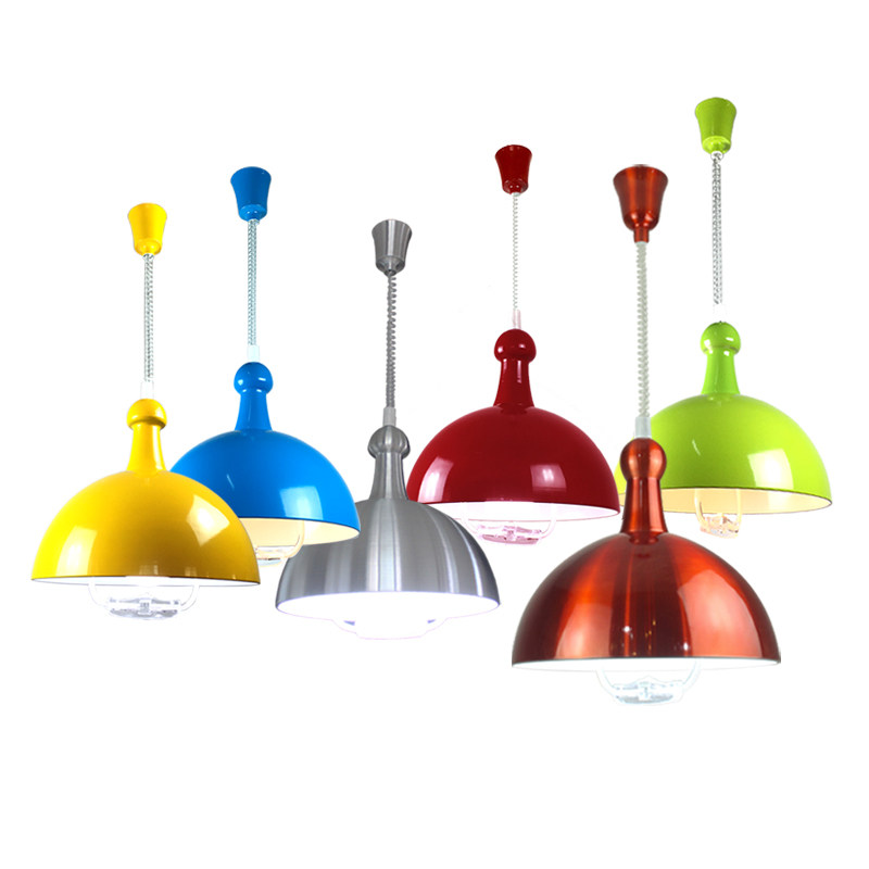 现代拉伸吊灯麻将升降灯单头 吧台棋牌室台球室灯铝灯罩,家装灯饰光源,餐厅吊灯,淘宝优惠券,粉丝福利购,淘宝优惠卷