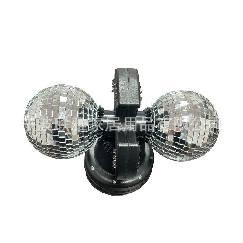 室内水晶魔球灯七彩蹦迪激光灯迪斯科派对KTV酒吧旋转舞台灯DISCO