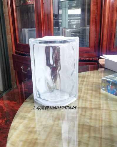 MULI超白圆转角玻璃砖,直角转角玻璃砖。