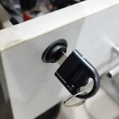 办公桌抽屉锁三连锁办公室抽屉柜三连锁柜子锁动锁一锁三锁头