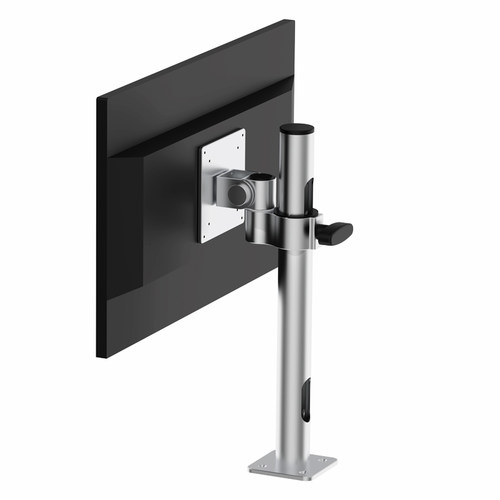 工业显示器支架电脑机械臂立柱吊装悬臂铝合金一体设备显示屏支架