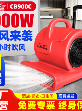 白云超宝吹地机商用鼓吹风机强力地面吹干机卫生间地毯厕所CB900C