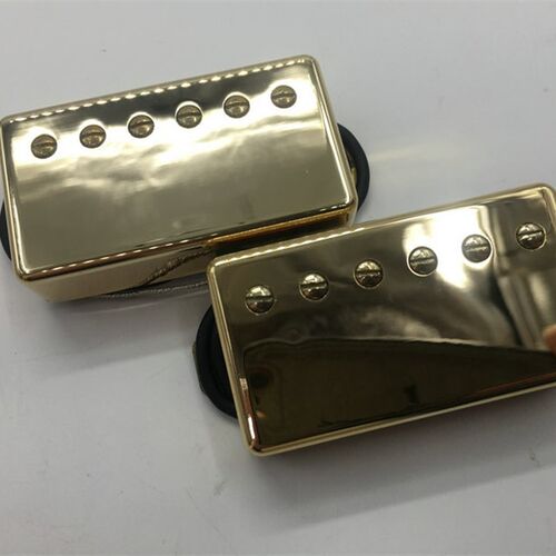 韩产 LP210 金色 双线圈电吉他拾音器 双双 封闭拾音器 GD 可切单