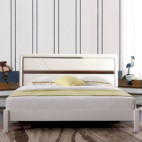 床头板单双人经济型1.5米1.8米简约现代实木烤漆落地靠背定做单买