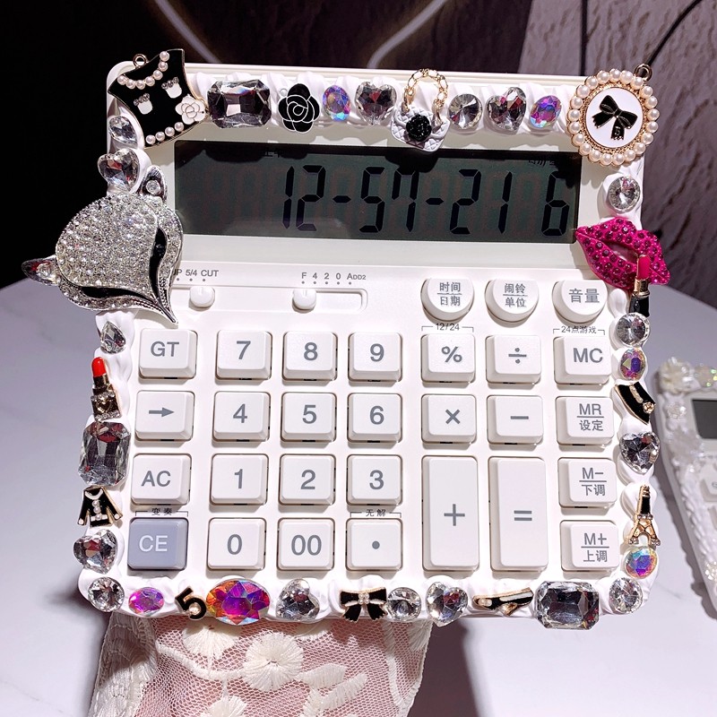 贴钻语音计算器奢华钻办公大按键大屏幕真人发声计算机可弹奏音乐,文具电教/文化用品/商务用品,计算器,淘宝优惠券,粉丝福利购,淘宝优惠卷