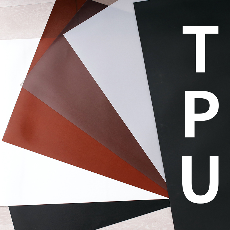 梓萌高端桌布tpu桌垫磨砂纯白色茶几垫布桌布黑色tpu防水防烫免洗