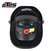 电焊面罩 韩式 焊工面罩 黑色 焊工帽罩 氩弧焊焊接防护面罩 头戴式