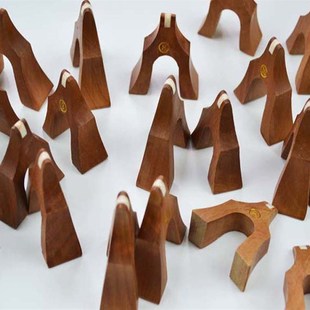 21整套可单买 原色实木花梨木做工佳音质好古筝配件1 古筝码 琴码