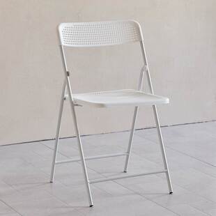 托 托帕瑞椅子室内户外可折叠收纳椅小户型简约餐桌椅洞洞椅休闲