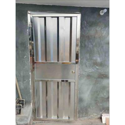 广东304不锈钢简易门出租屋厕所门房间门阳台门不锈钢门学校门