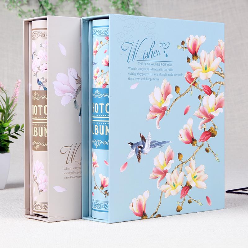 相册插页式4R6寸影集200张宝宝家庭相册居家相簿插页式