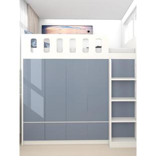 香港小户型全屋定制家私定制卧室空间公屋居屋卧房衣柜组合床安装