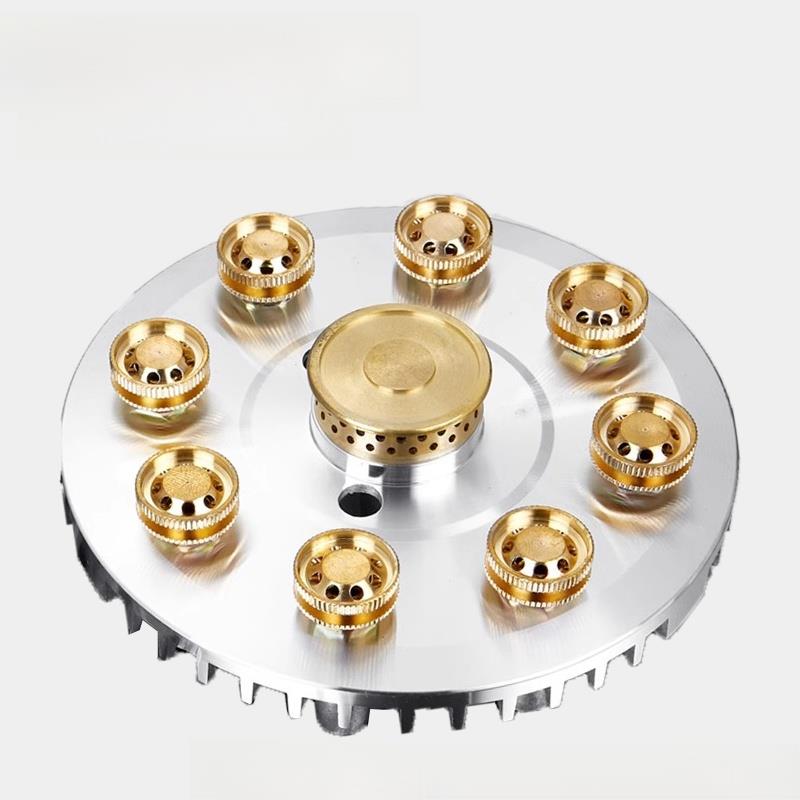 九腔猛火燃气灶火罩火分离器家用燃气灶改装九腔燃气灶配件炉具维