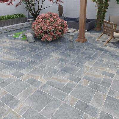 覆古户外泥石地砖600X600庭院花园砖露台砖彷古砖蓝石石板