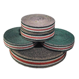 加厚棉线绳子棉扁带捆绑带帆布背包带编制绳带吊装带扁绳子马扎带