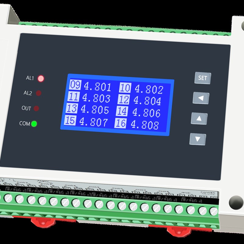 多通道16路模拟量4-20mA0-5V10V输出模块控制器485串口输入工业级