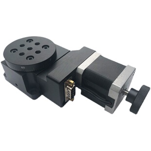 电动旋转台 电控旋转工作台转台角度台分度 电动分度盘