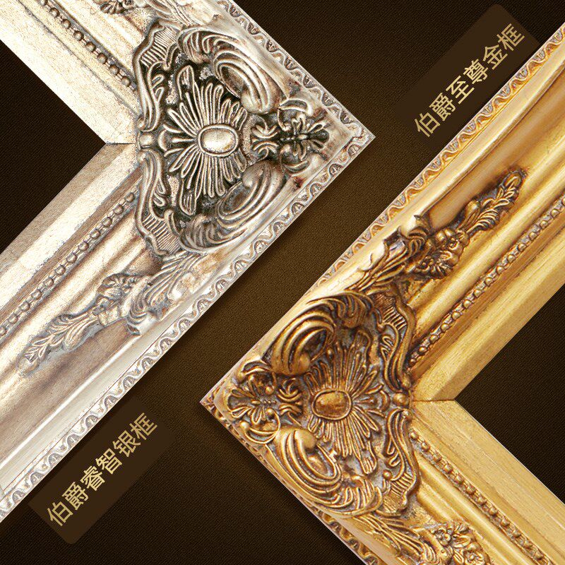 大芬村纯手绘欧式雀油画玄关走廊竖挂画别墅现代装饰画
