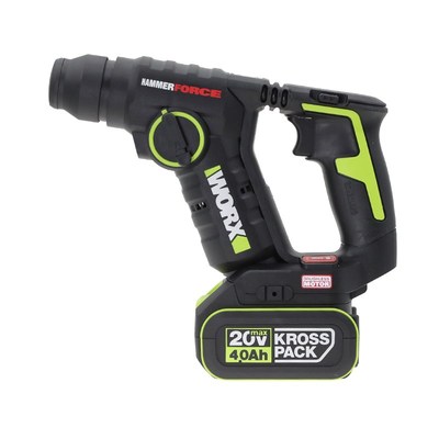 威克士电锤无刷WU380S两用电钻轻型充电混凝土电捶工业级冲击钻