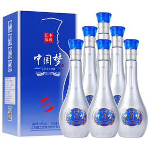 中国梦(珍藏版)酒52度浓香型固态发酵法白酒纯粮酿造整箱六瓶装