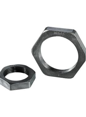 上海祥树PMA原装进口黑色六角锁紧螺母BMN-M40