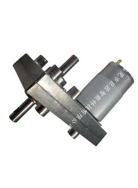 24V162rpm额定负6kg.cmRS555方型蜗轮蜗杆减速电机