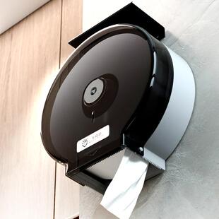 2U8K商用大卷纸盒壁挂式酒店公厕纸巾盒卫生间手纸盒大盘大厕