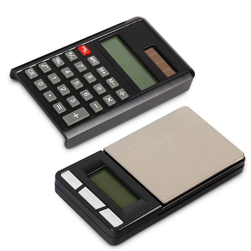 智能高精度克数的电子秤0.01g带计算器电子称便携珠宝秤克拉秤