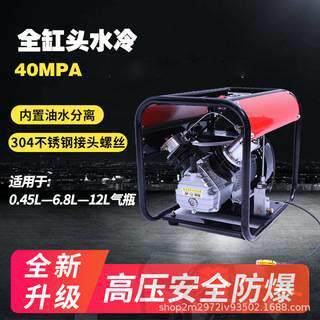 双缸高压气泵30MPA高压充气机电动水冷打气泵40MPA