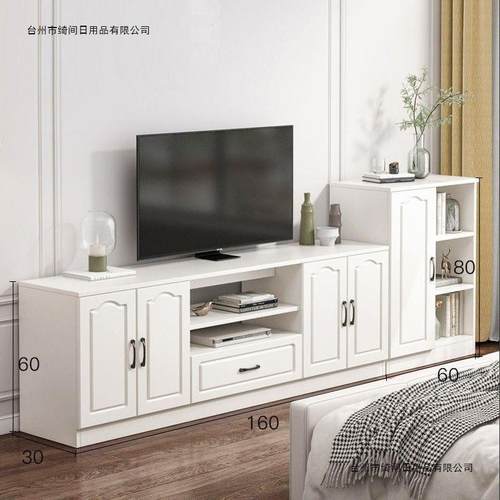 电视柜北欧客厅小户型高款组合墙柜卧室简易经济型书柜电视柜边柜