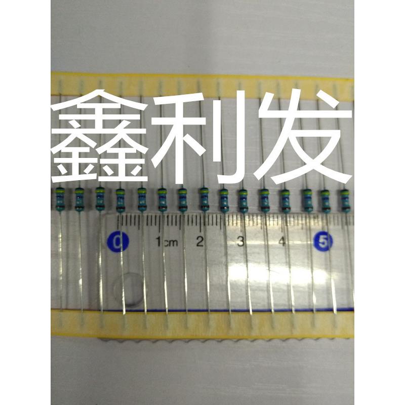 1/4W1%金属膜电阻五色环0.25W0.36R0.39R0.43R0.47R0.5R