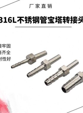 转管8mmmm/不锈钢16mm塔64直14头3L宝