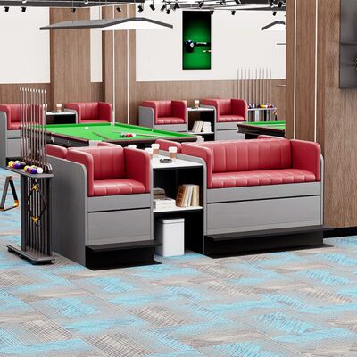 椅子沙发者配房沙发球室观沙发椅球套同款持杆台球台球专业厅台球