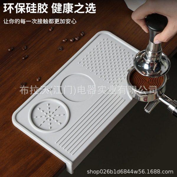 厂家现货硅胶咖啡压粉垫转角双槽咖啡填压垫防滑镇压座咖啡粉锤垫,厨房/烹饪用具,烧烤盘,淘宝优惠券,粉丝福利购,淘宝优惠卷