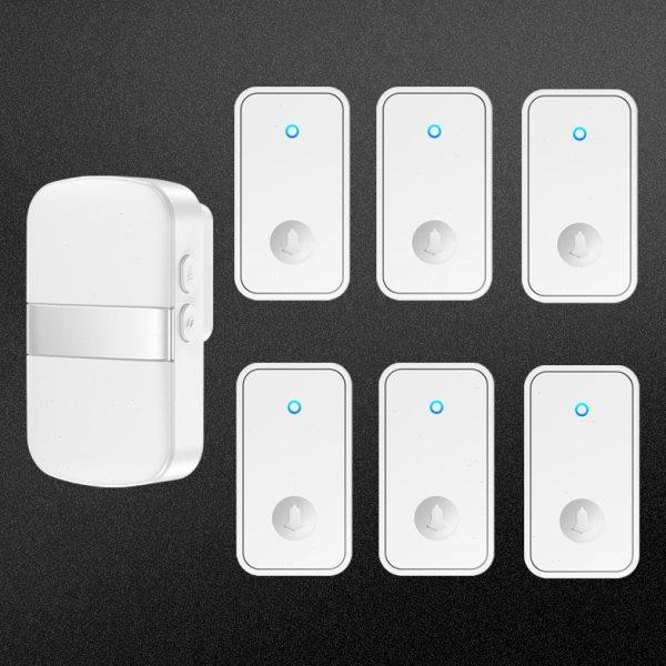 自发电门铃家用无线防水超远距离六拖一遥控玲老人呼叫器免电池,电子/电工,楼宇对讲设备,淘宝优惠券,粉丝福利购,淘宝优惠卷