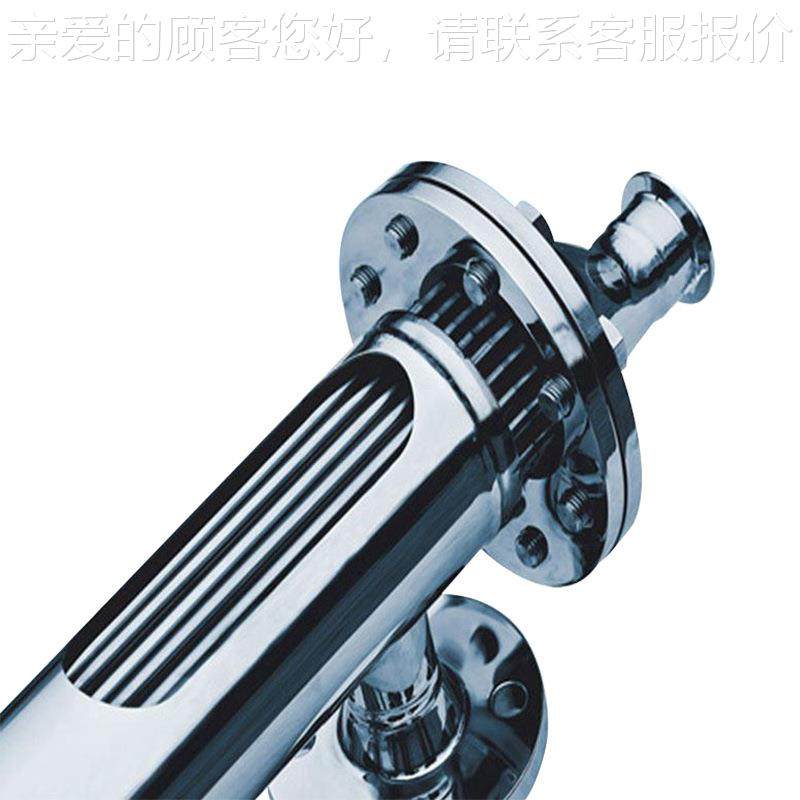 家供应双管板冷换热器 纯JN-CR-b-水螺旋缠绕管换热器 锈钢双管板