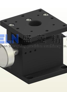 供应Z轴LWGZ60燕尾槽型手动微调平台齿轮齿条驱动滑台ZLFG60