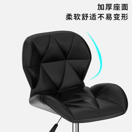 A12吧台椅现代简约酒吧椅收银前台升降靠背椅子家用高脚凳吧台高