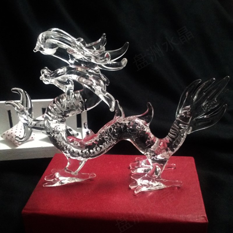12生肖水晶十二礼品属相小摆件玻璃全套鼠牛虎兔龙蛇马羊猴鸡狗猪
