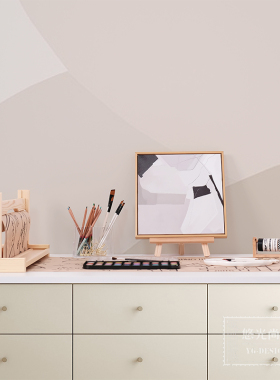 小清新样板间儿童房摆件画家主题装饰品现代简约软装画笔颜料画卷