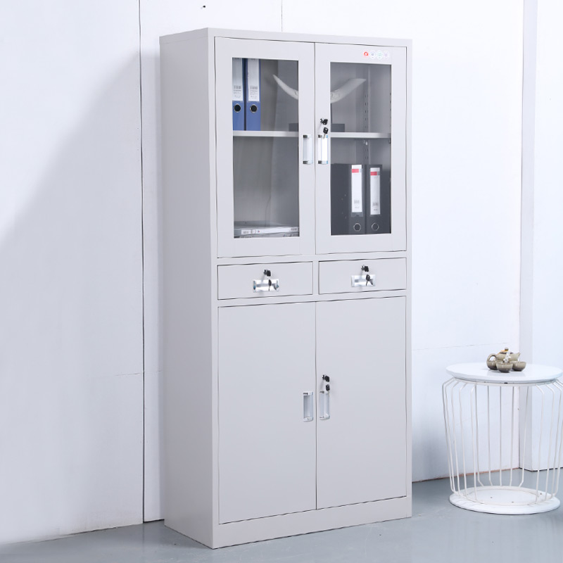 多层财务凭证柜文件柜资料柜档案柜钢制铁皮柜办公室会计抽屉带锁