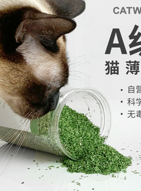 CATWANT/猫咪旺农场猫薄荷 A级猫薄荷草精选细叶可食用猫薄荷细粉