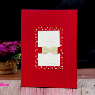 婚庆用品结婚签到本婚礼创意礼薄礼金本嘉宾题名册签名礼单记账部