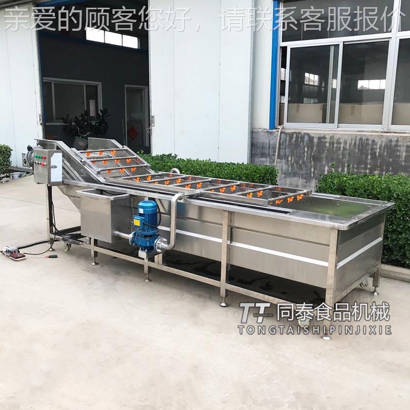 自动果蔬气，泡清洗机，OFB多能洗菜机气浪式菜清洗设备功喷蔬淋