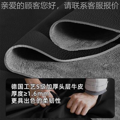 冬大象耳朵真皮沙PS232皮发美古式小户型直排中客厅熊古风头层皮