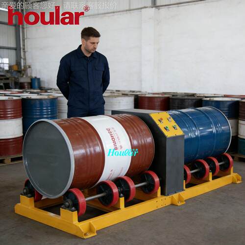 hoular好牌双油桶翻转拉器TBY600油罐TY600A5加5仑钢制桶搅拌机
