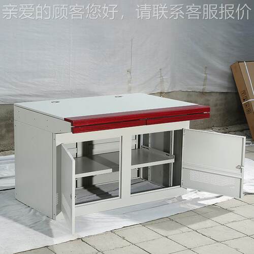 指挥中心调台中控防监控操度作二联监控台网机房控制室二安联操络