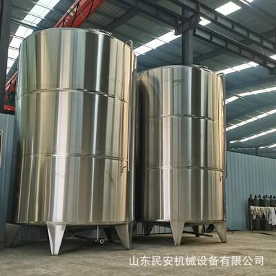 WKA大储料动罐 锈钢移料不仓 压力容器 葡型萄酒啤酒发酵储罐